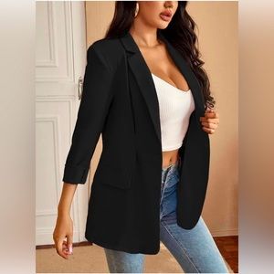 Taodou Women’s Black Blazer